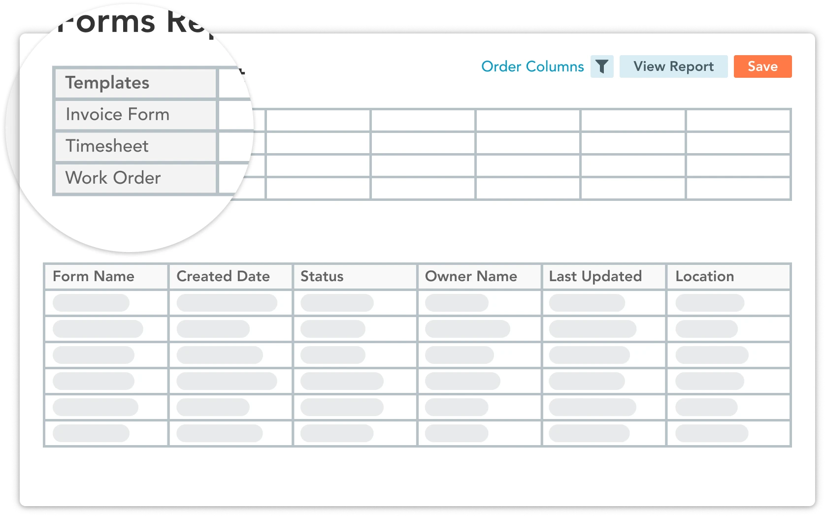 Form data management is easier with custom reports from GoFormz.